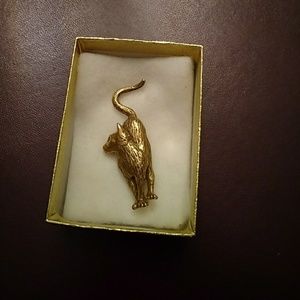 CAT Brooch